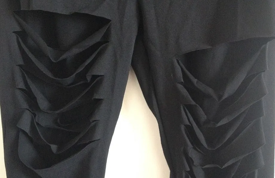 Front Ripped Leggings