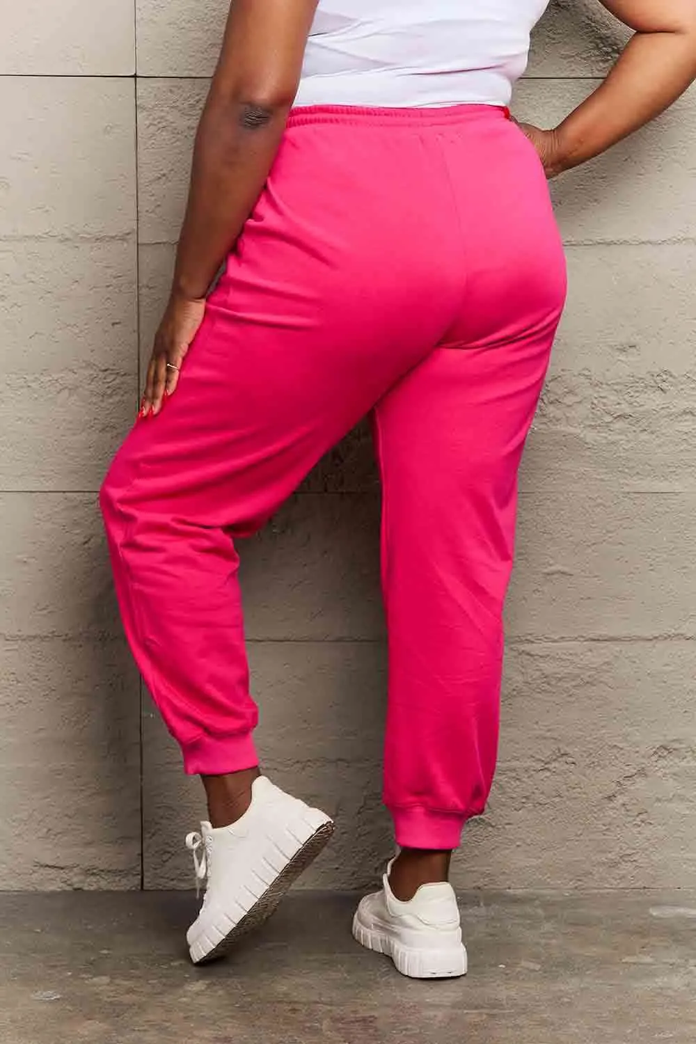 Full Size Drawstring DAY YOU DESERVE Graphic Long Sweatpants