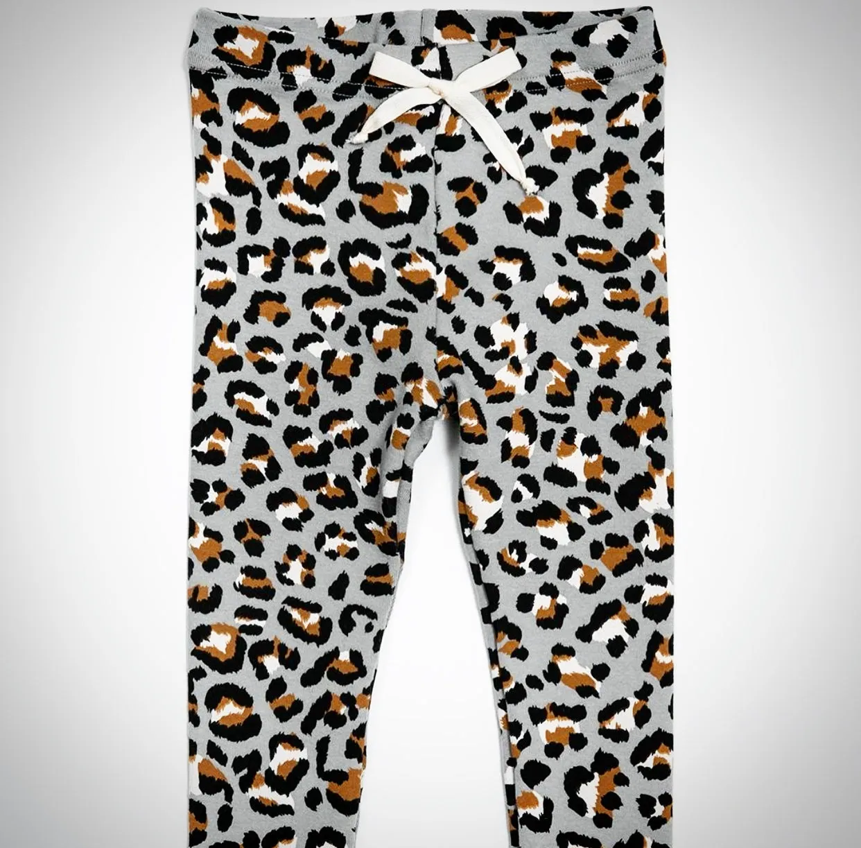 Grey Leopard Leggings