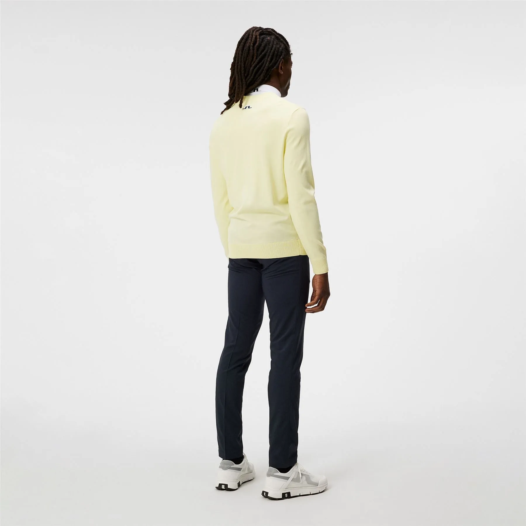 Gus Crew Neck Nylon Knitted Sweater Wax Yellow - SS24