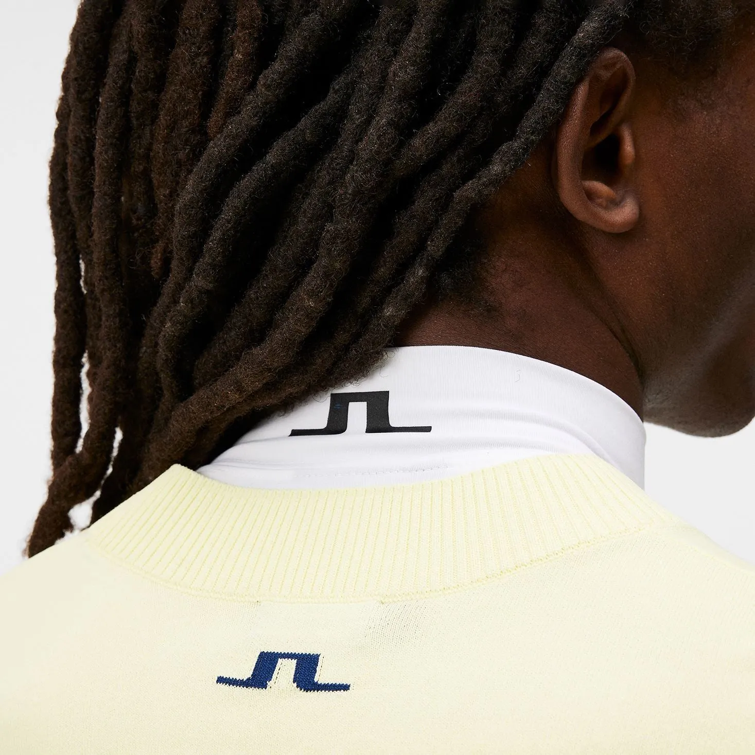 Gus Crew Neck Nylon Knitted Sweater Wax Yellow - SS24