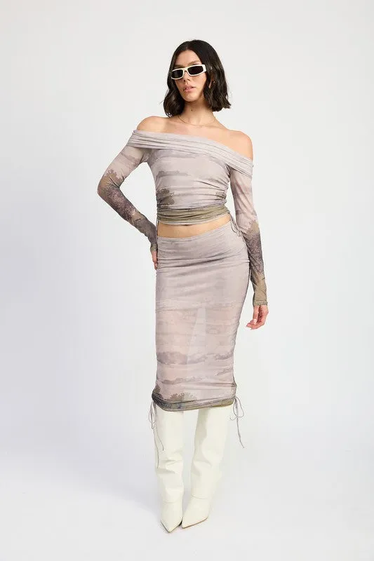 Haze Midi Skirt