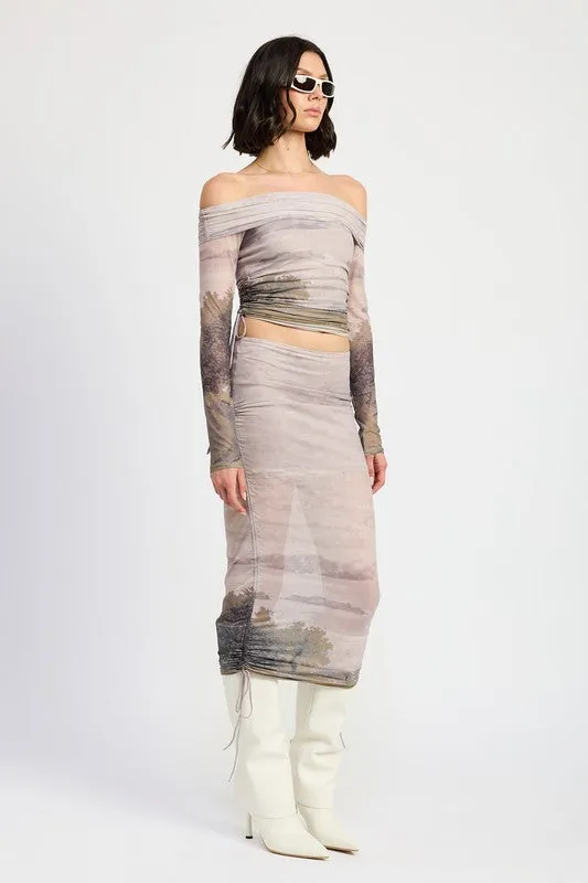 Haze Midi Skirt