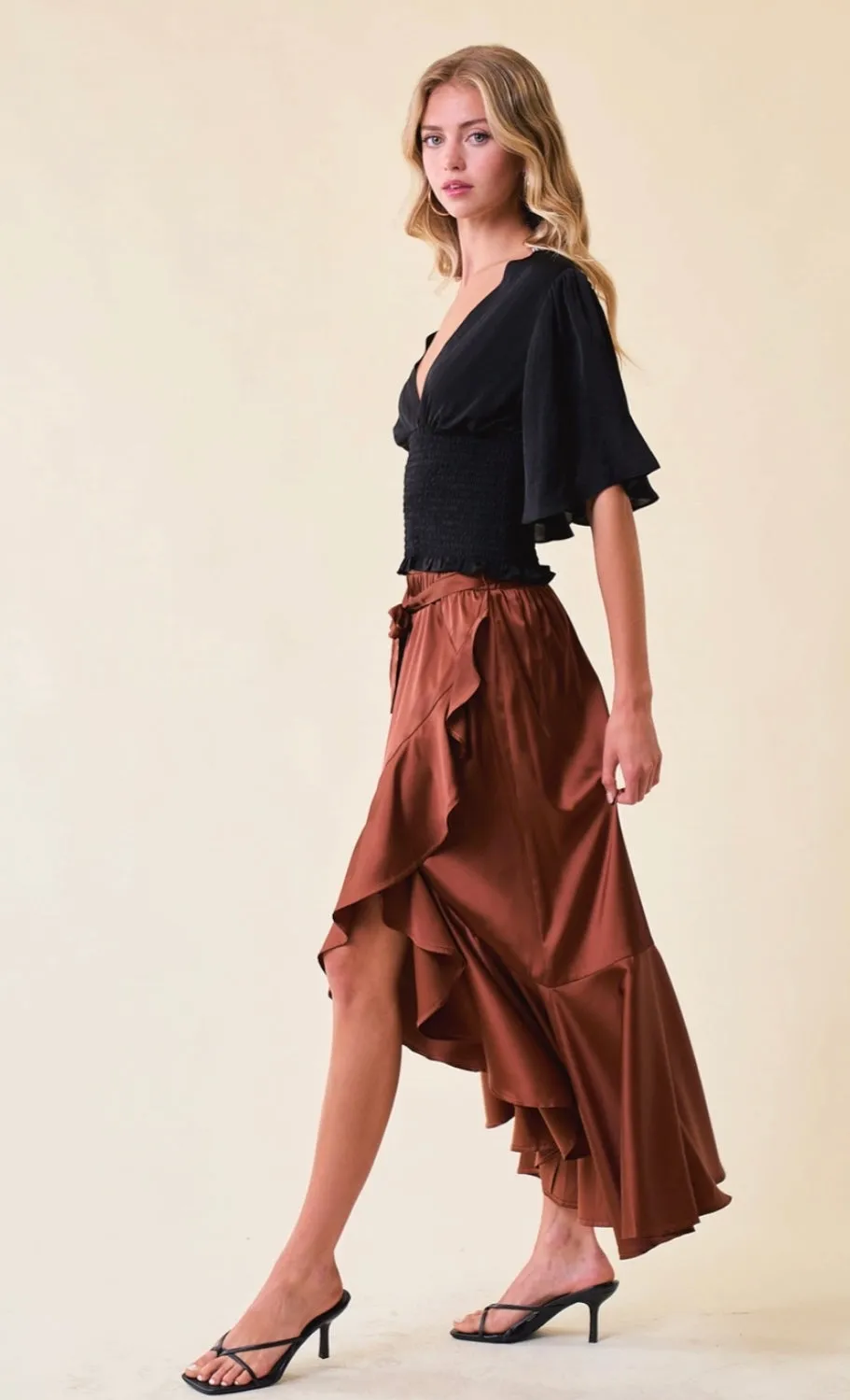 Hear Me Out Midi Skirt