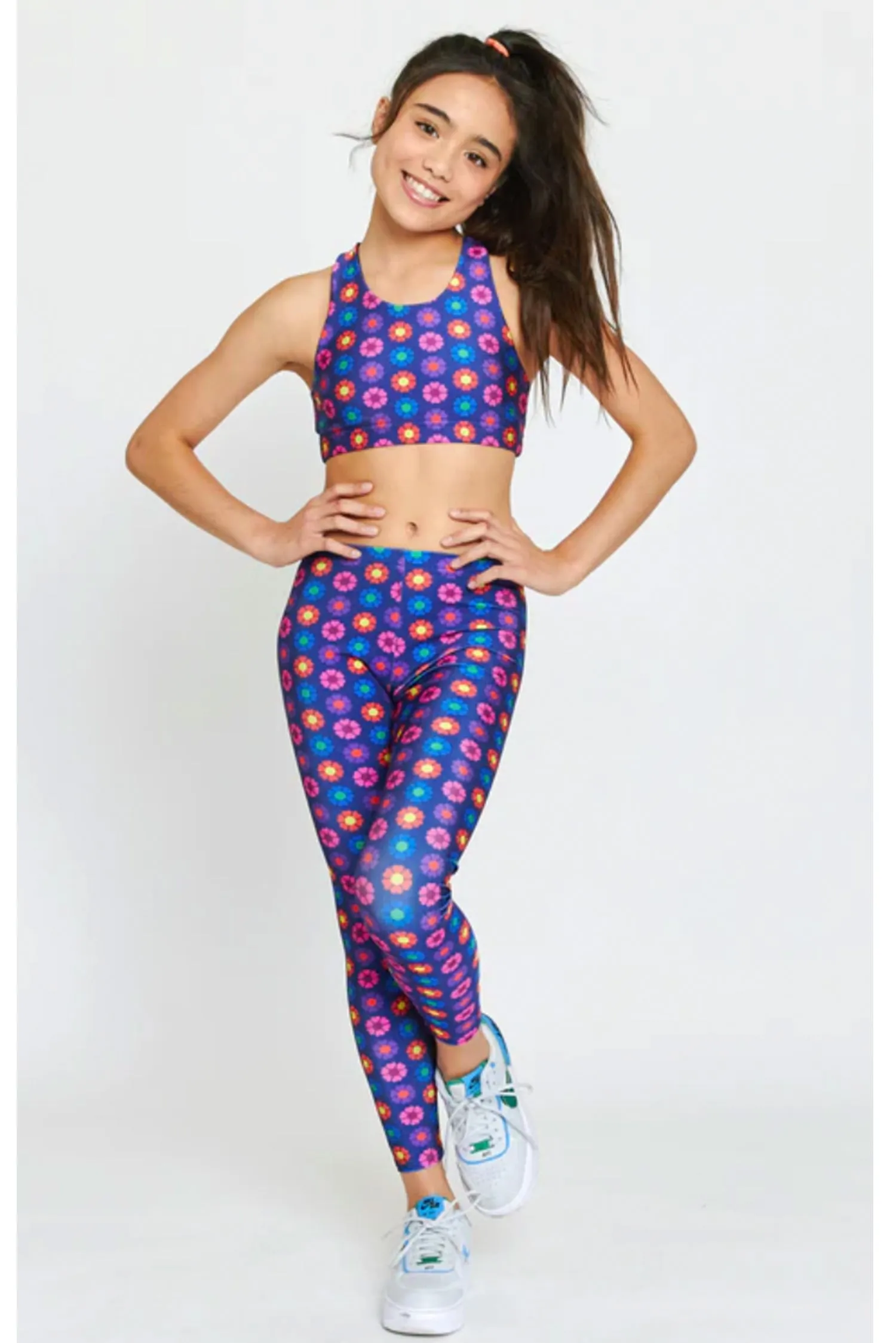 Heart Floral Leggings
