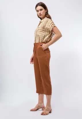 High Waist Ankle Pants