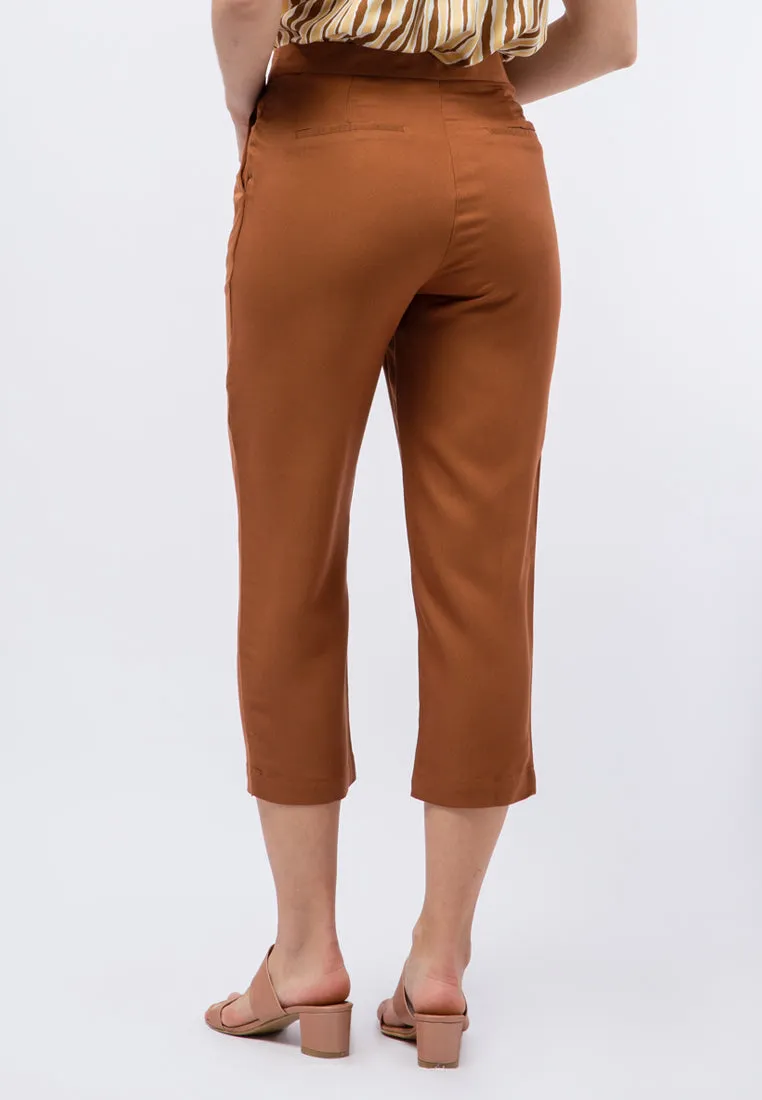 High Waist Ankle Pants