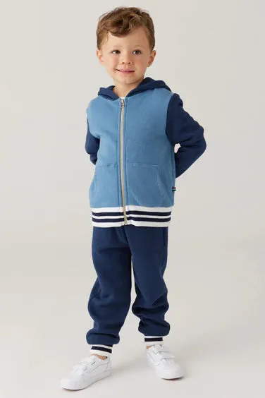 Indigo Stripe Jogger