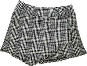 JUNIORS PLAID ENVELOPE SKORT