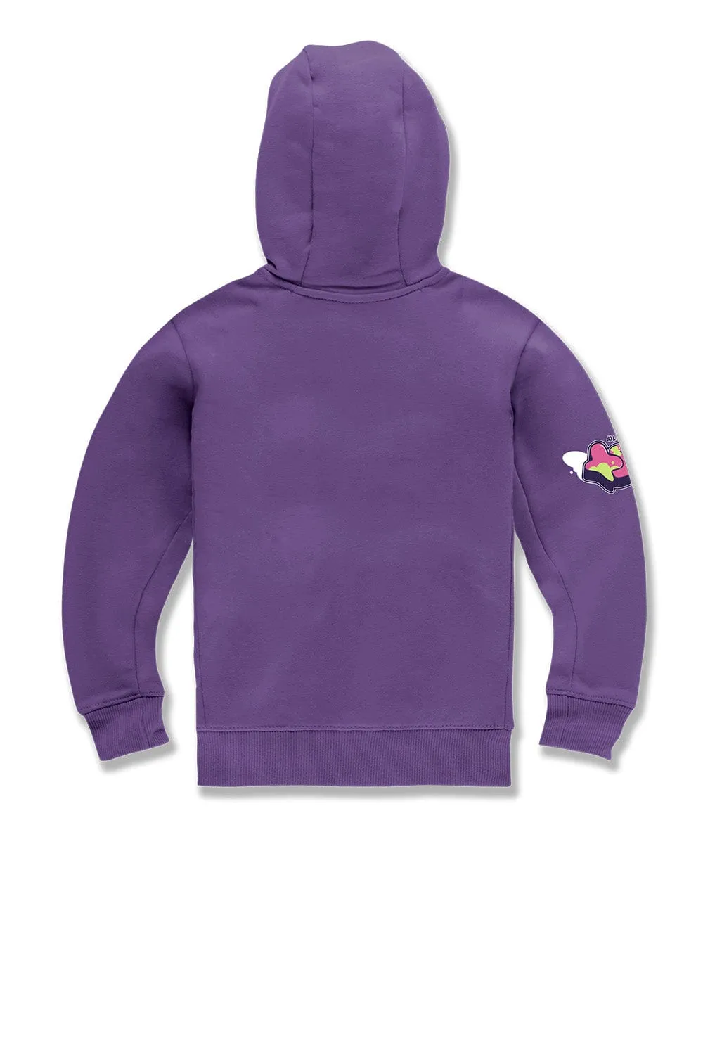 Kids OG Plush Pullover Hoodie (Purple)