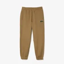 Lacoste Unisex Organic Cotton Fleece Sweatpants 'BROWN' XH0075 51 SIX