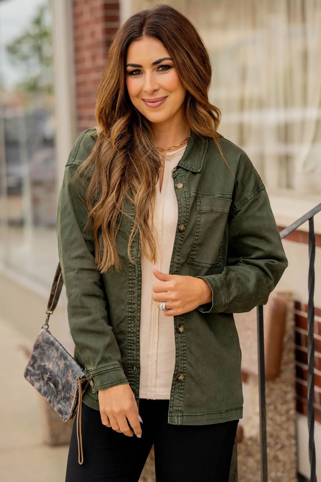 Large Pocket Utility Jacket