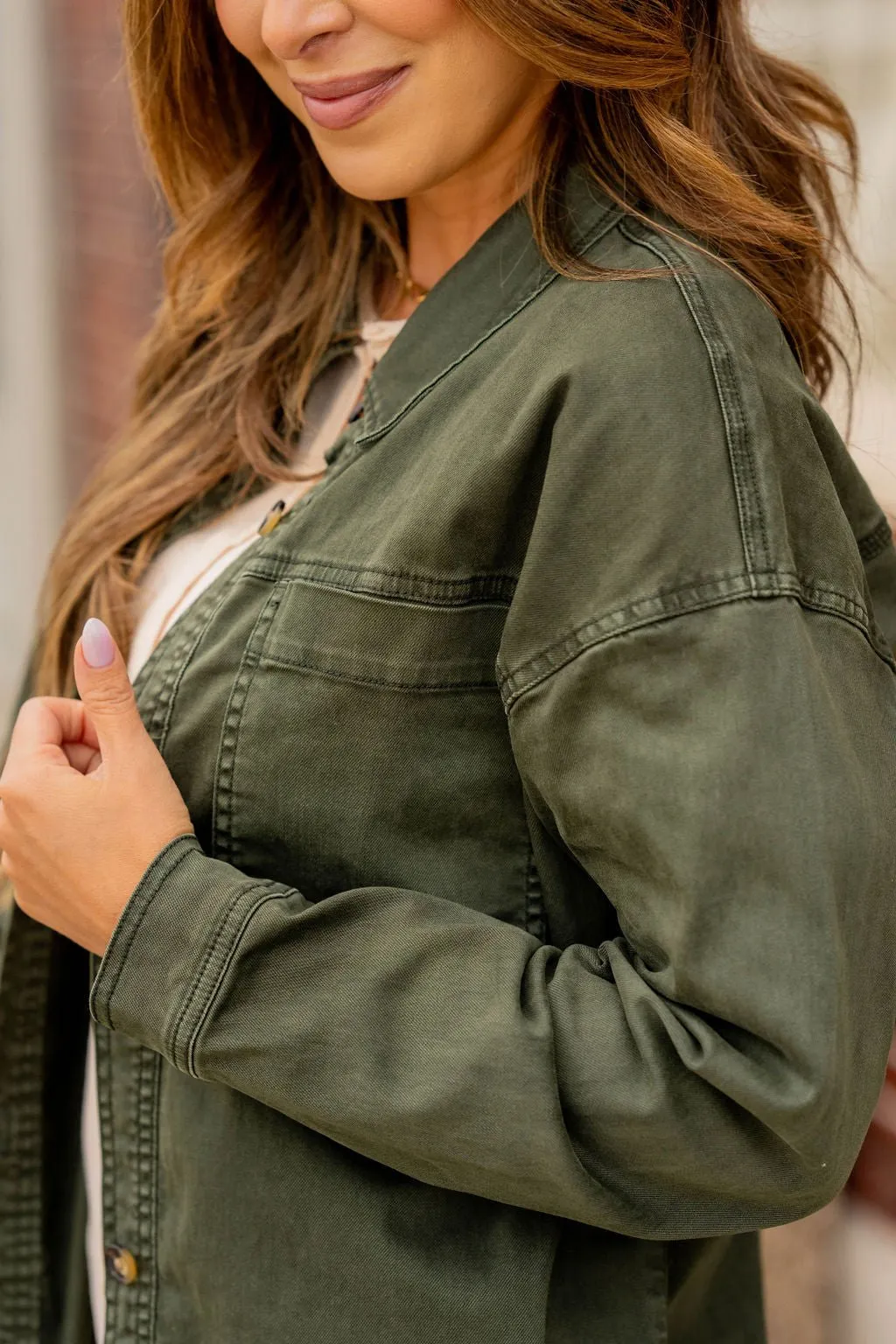Large Pocket Utility Jacket