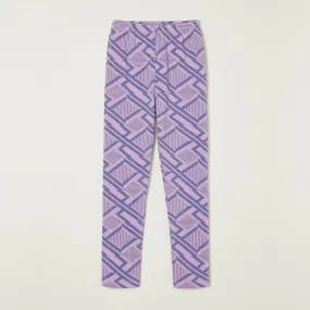 Legging Lavender Mist Geo Print