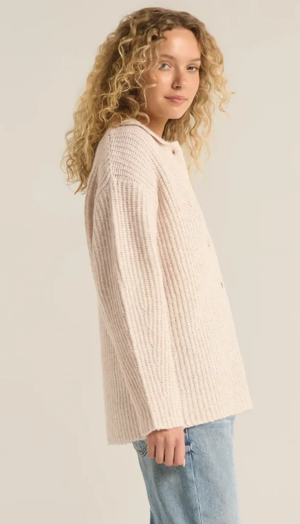 Lennie Button Up Sweater