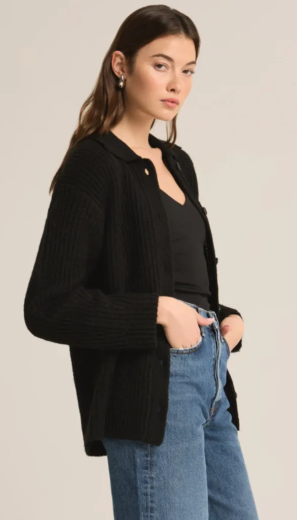 Lennie Button Up Sweater