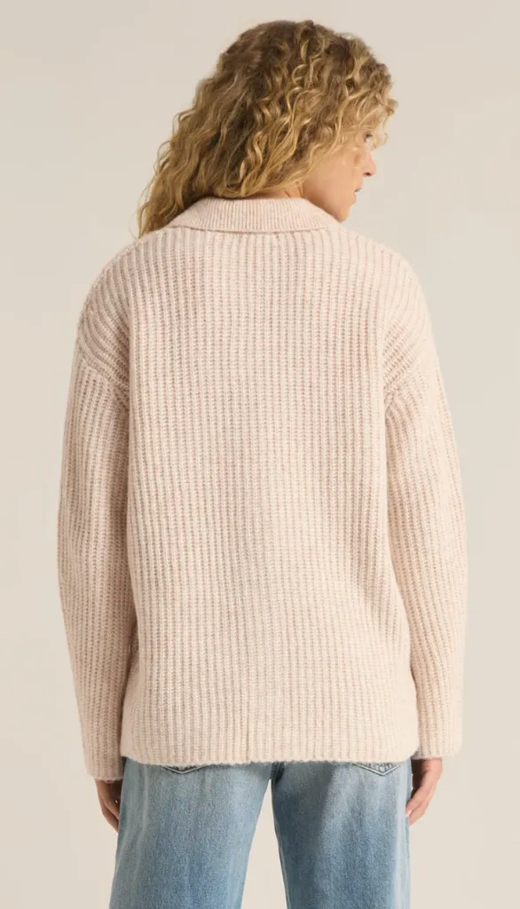 Lennie Button Up Sweater