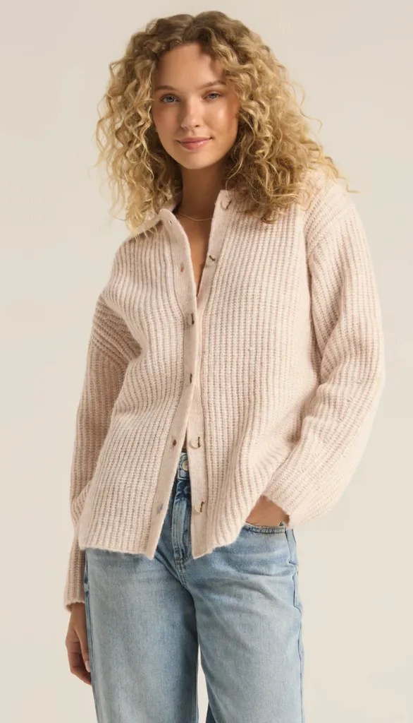 Lennie Button Up Sweater