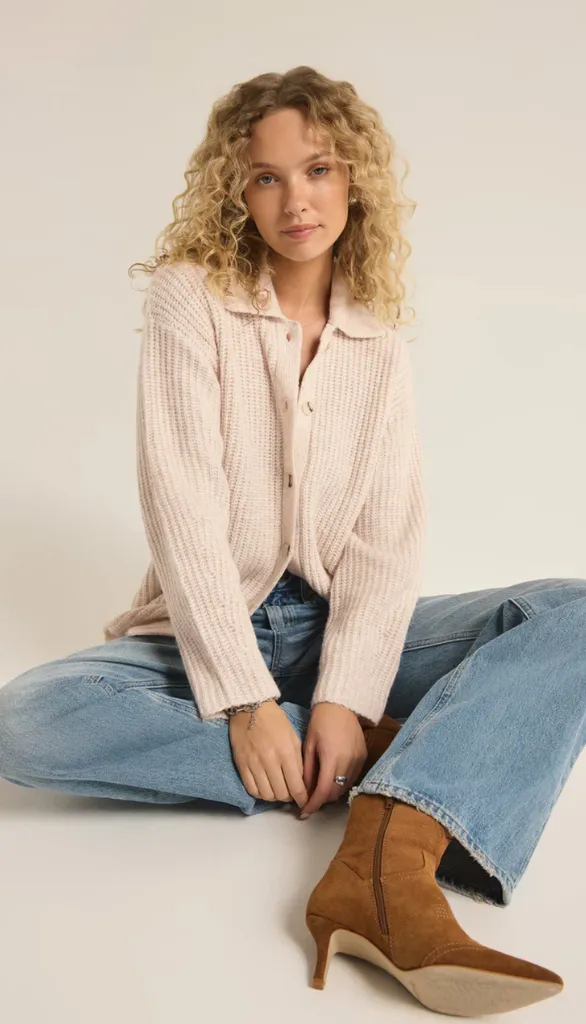 Lennie Button Up Sweater