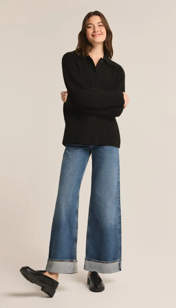 Lennie Button Up Sweater