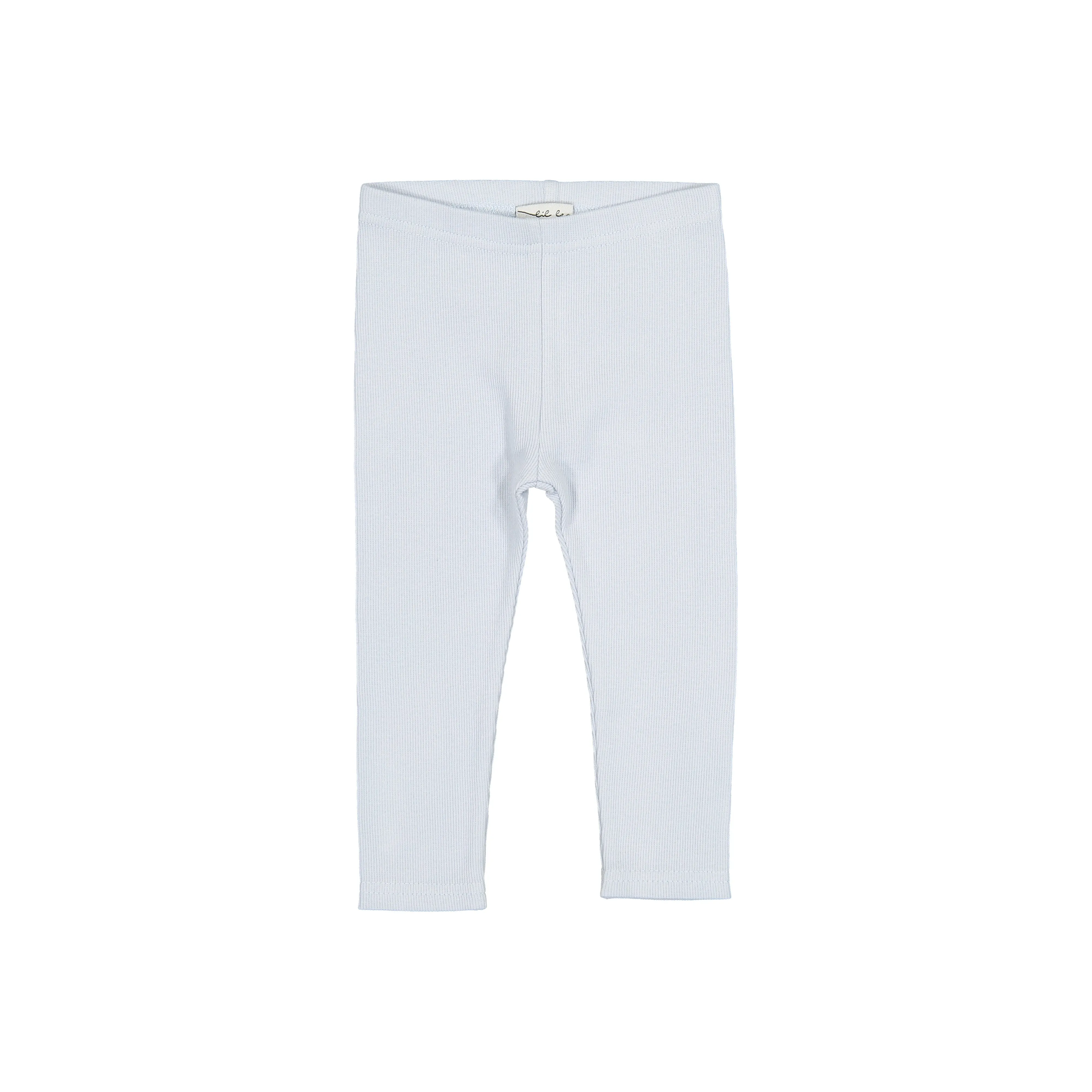 Lil Leggs Light Blue Ribbed Leggings