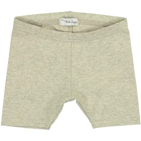 Lil Leggs Light Gold Metallic Basic Short Leggings