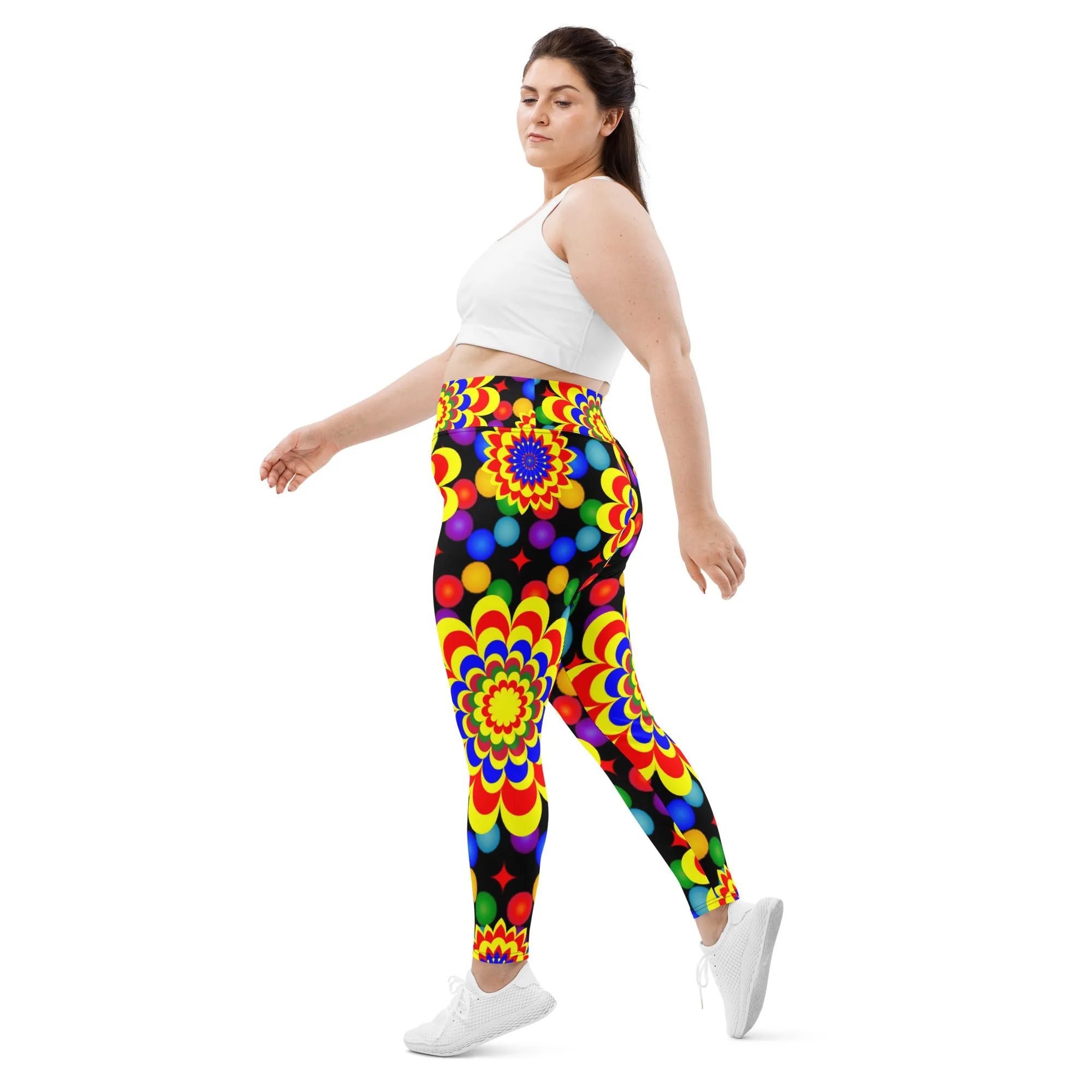 Luxury pattern All-Over Print Plus Size Leggings bottom