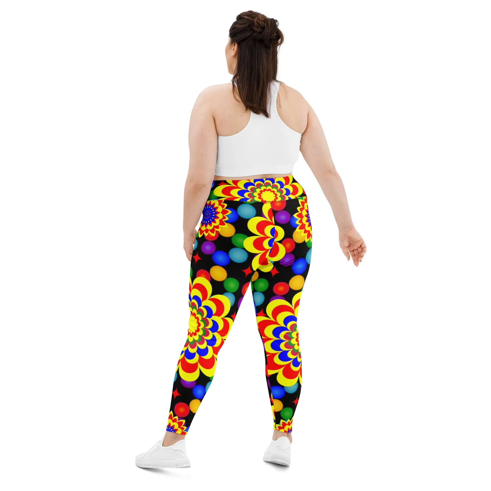 Luxury pattern All-Over Print Plus Size Leggings bottom