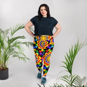 Luxury pattern All-Over Print Plus Size Leggings bottom