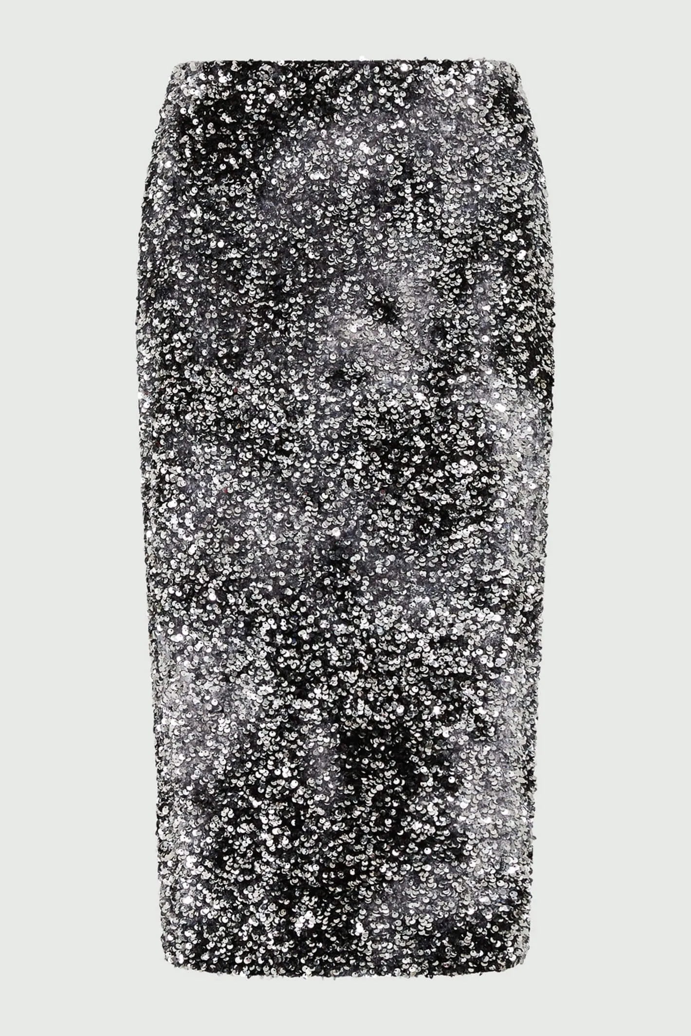 Marella Osmund2 2337760136200 Black Sequin Skirt