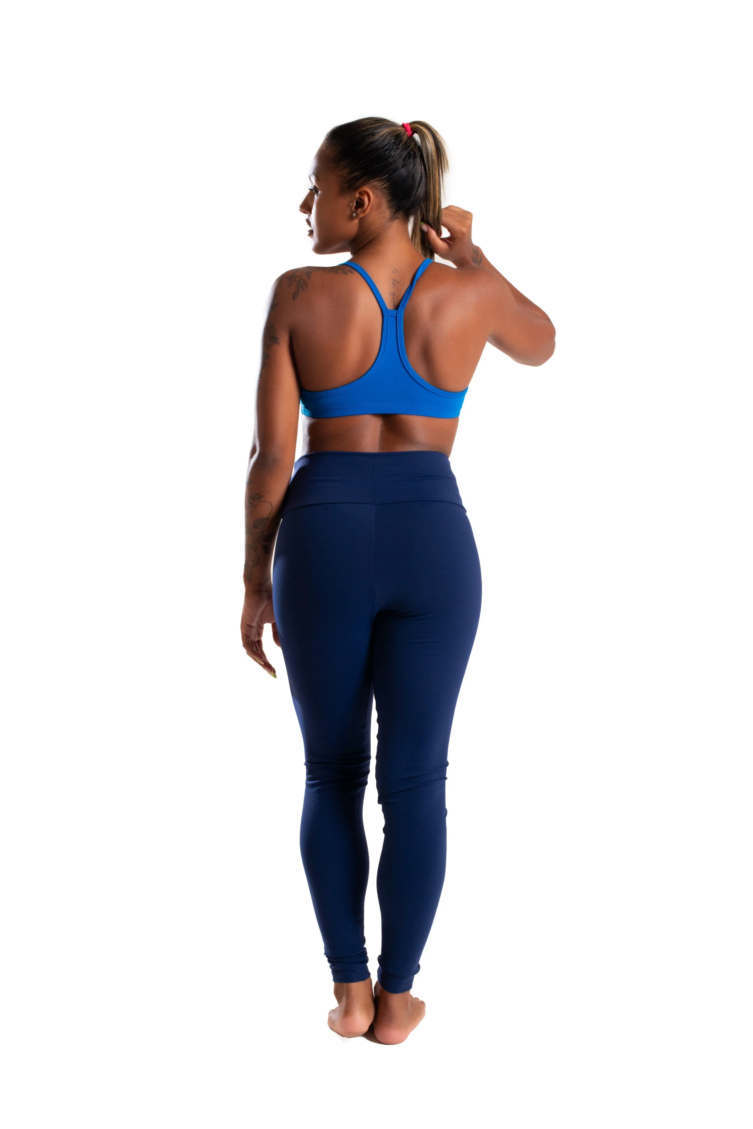 Mid-Rise Legging, Navy Blue, Ultra Cool Form Light
