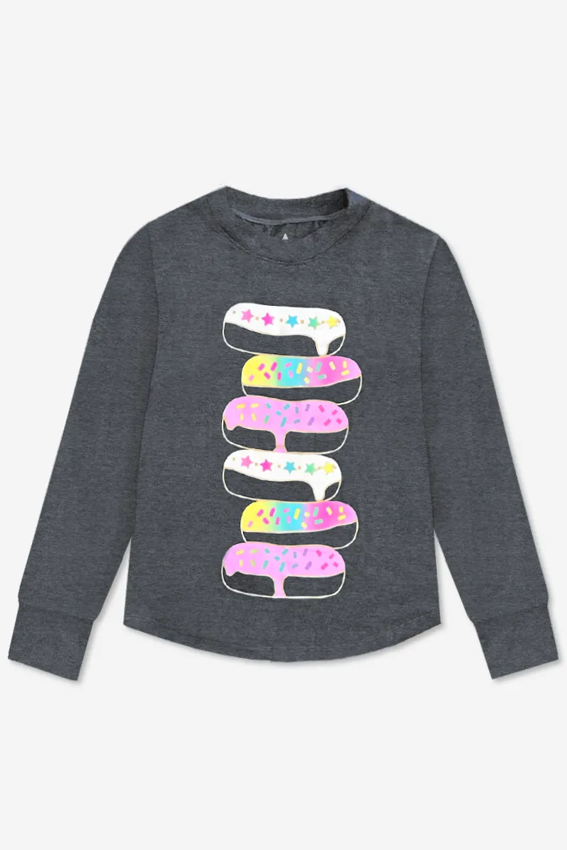 Modal Long Sleeve Shirttail Top