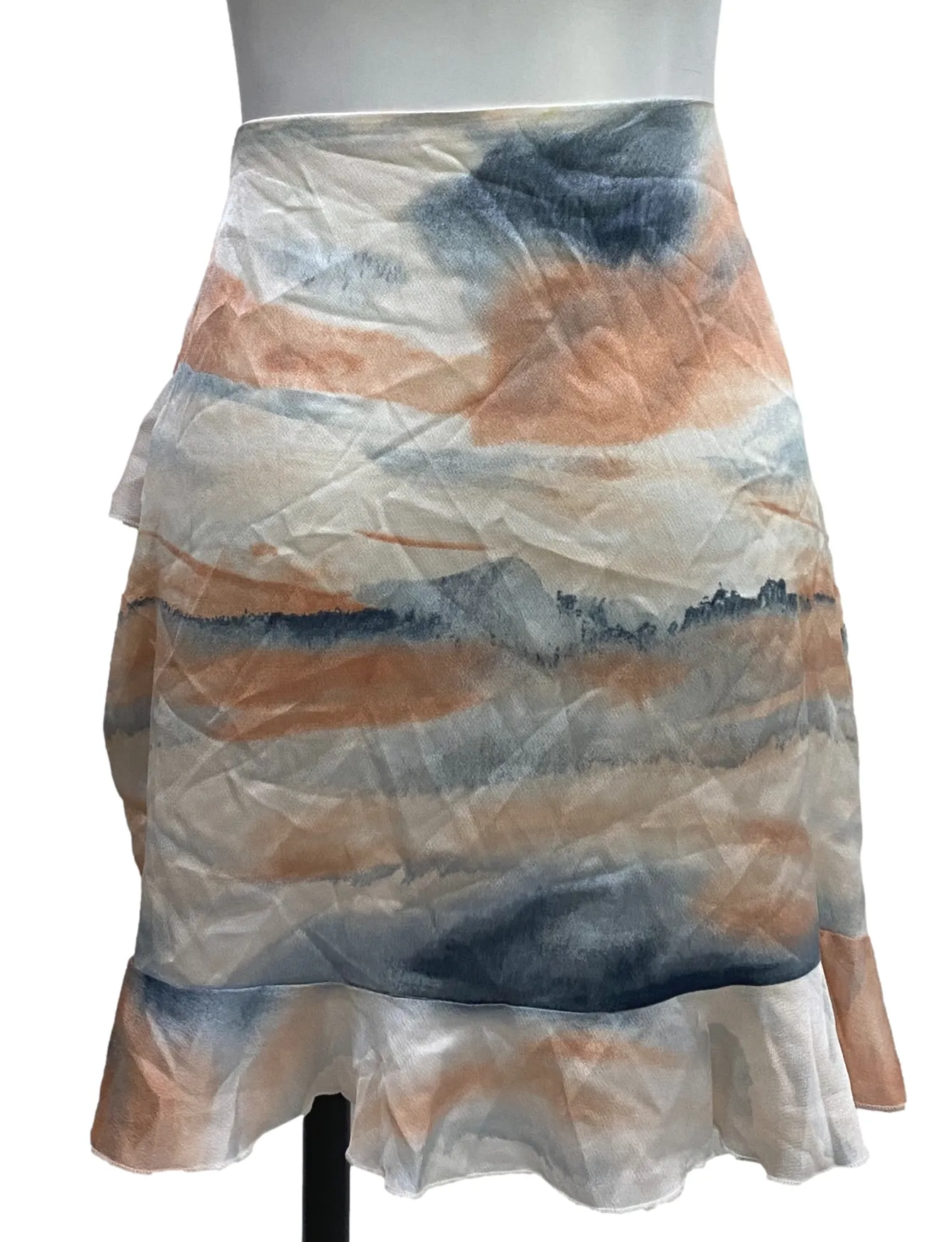 Multicolour Layered Skirt