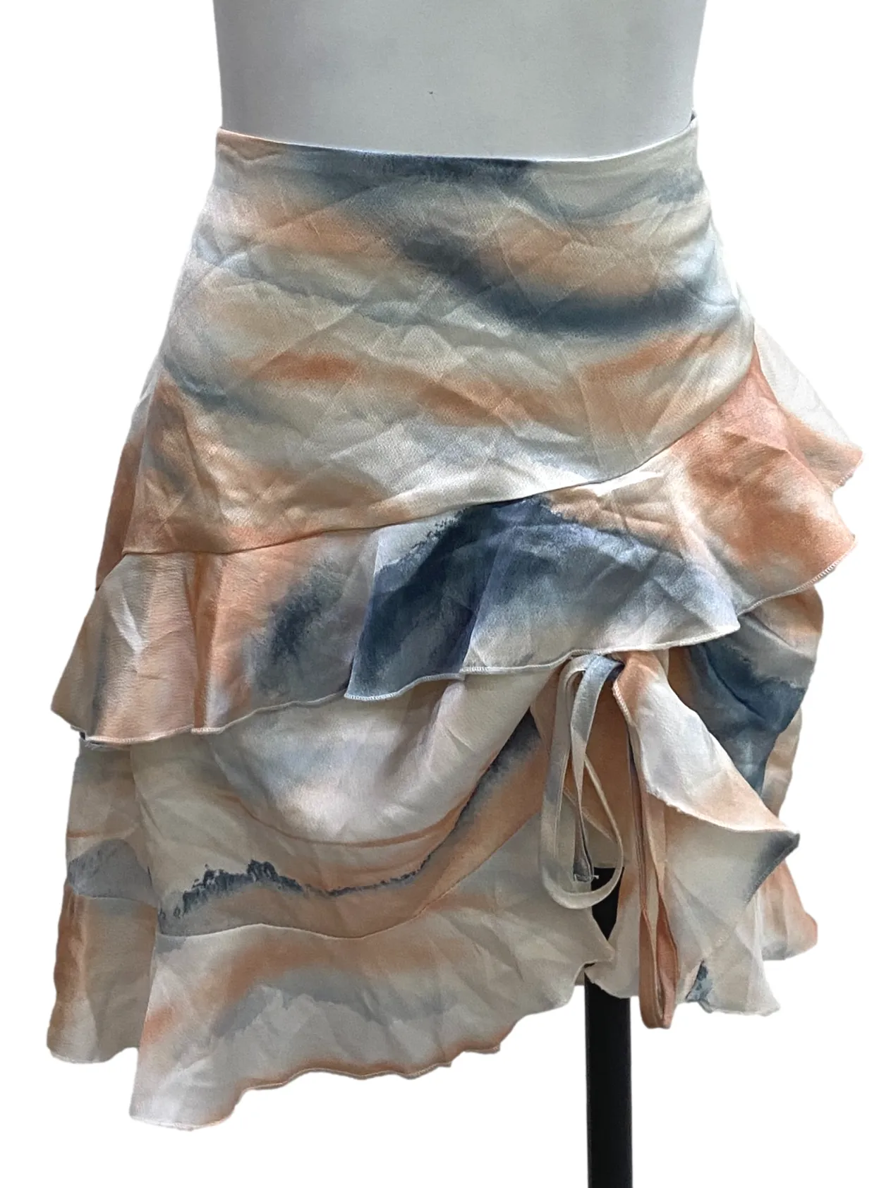 Multicolour Layered Skirt