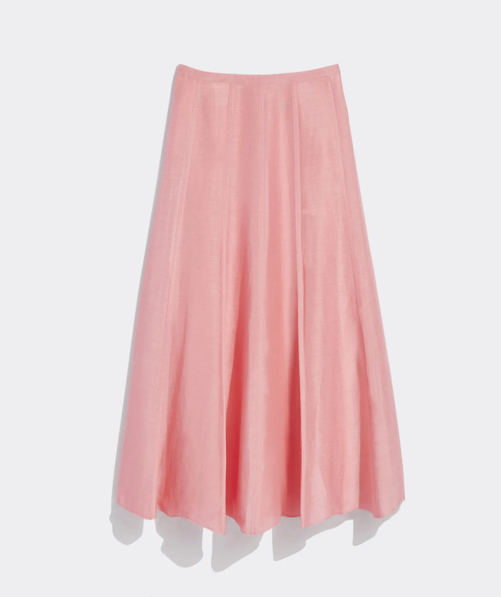 Paneled Midi Skirt