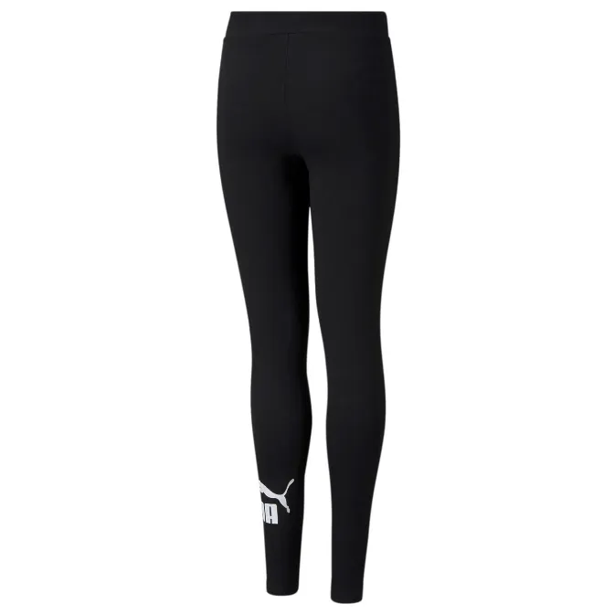Puma pantalone sportivo da bambina e ragazza Logo Leggings 587035 01 nero