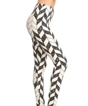 "Herringbone" Leggings
