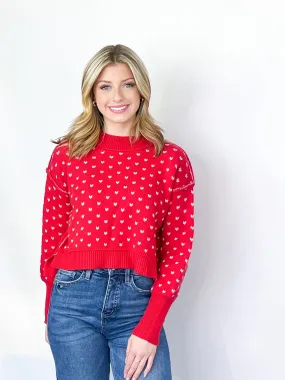 Rachel - Mini Heart Sweater