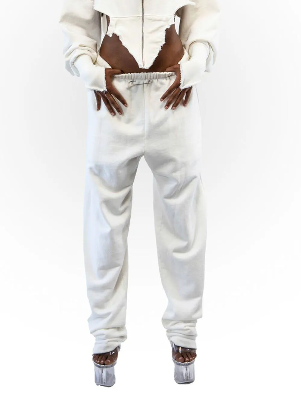 SAMI MIRO VINTAGE Organic Sweatpants White