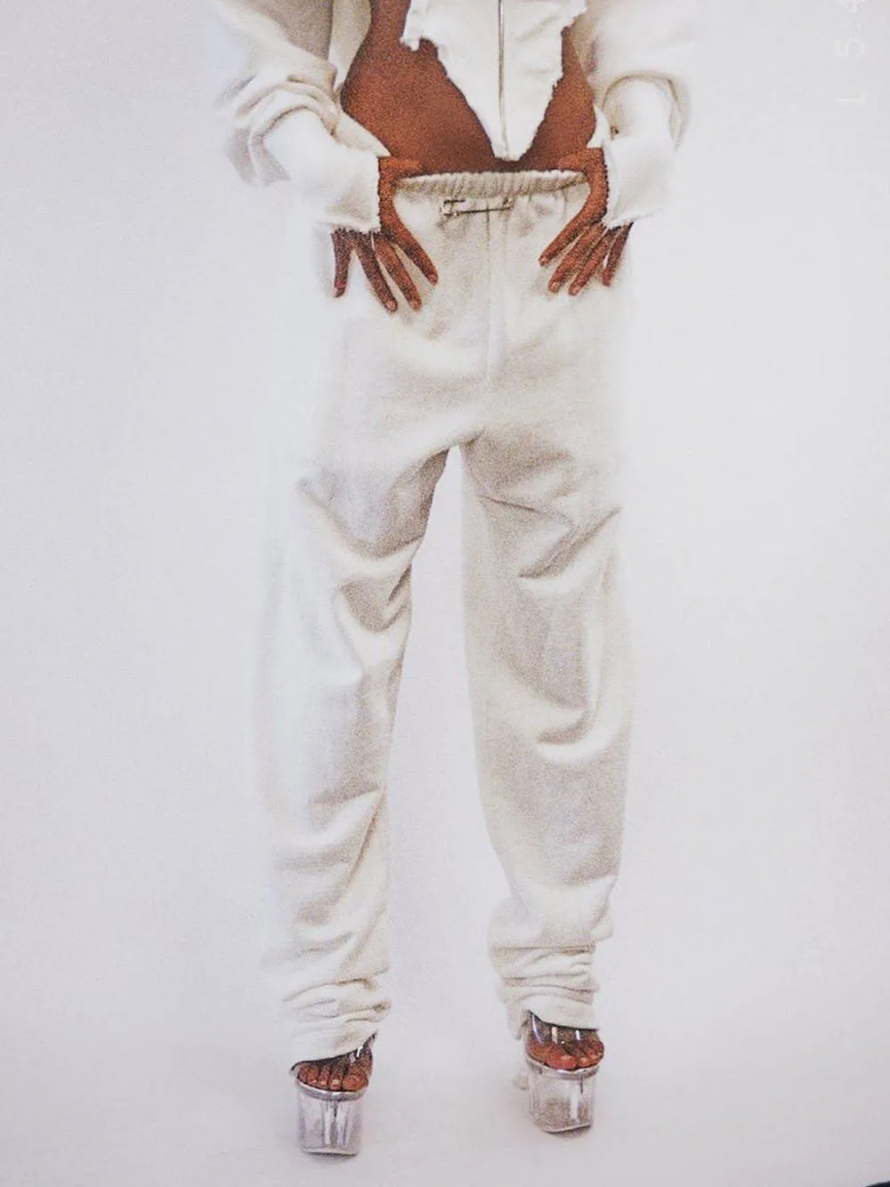 SAMI MIRO VINTAGE Organic Sweatpants White