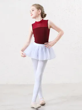 Short Sleeve Ballet Leotard Dance Practice Suits