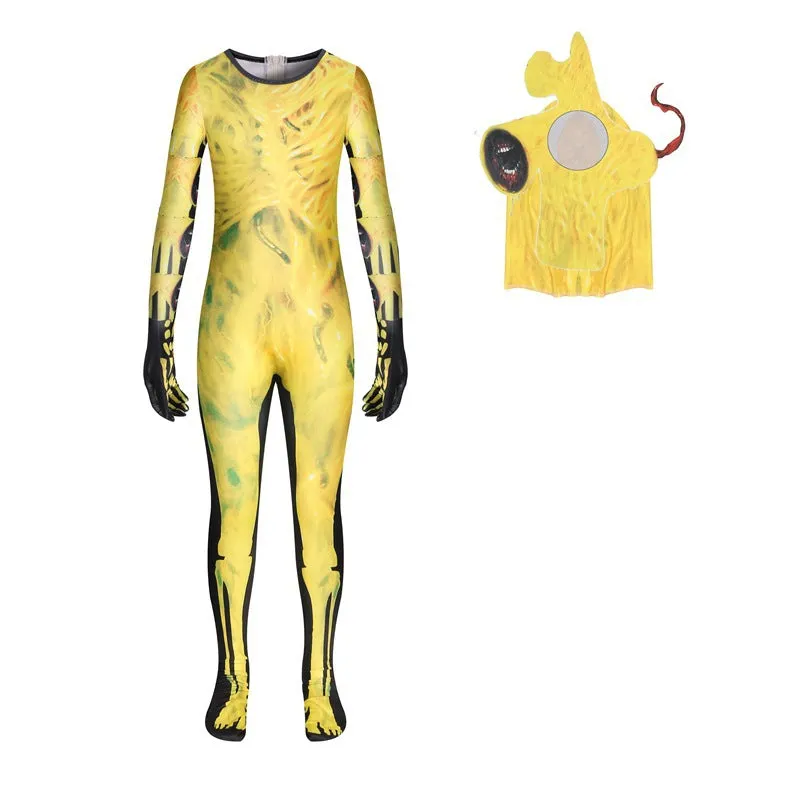 Siren Head Kids Cosplay Jumpsuit Halloween Costume