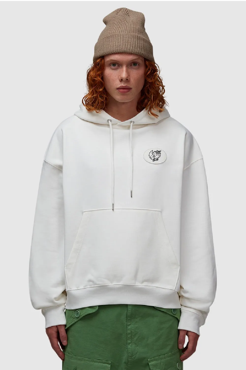 Sky High Farm Ally Bo Firework Hoodie White