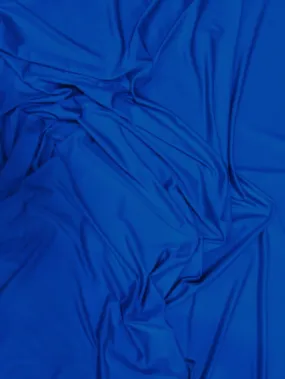 Solid Stretch Spandex Costume Nylon Fabric / Royal Blue / Sold By The Yard
