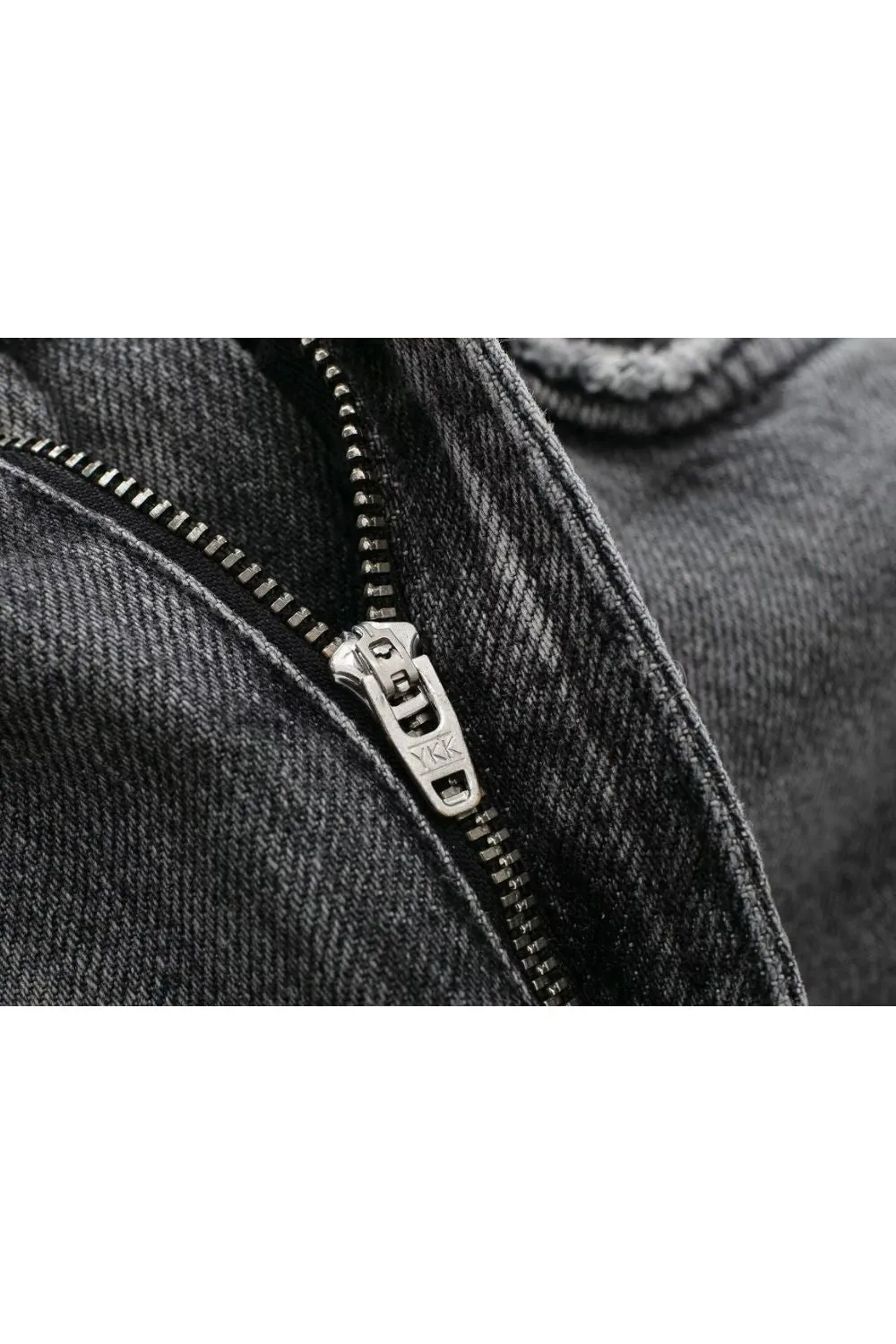 ‘Sophie ’Single-Button High-Waist Jeans （4 Color)