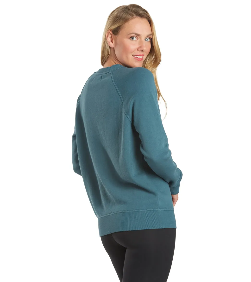Spiritual Gangster Light Old School Terry Pullover