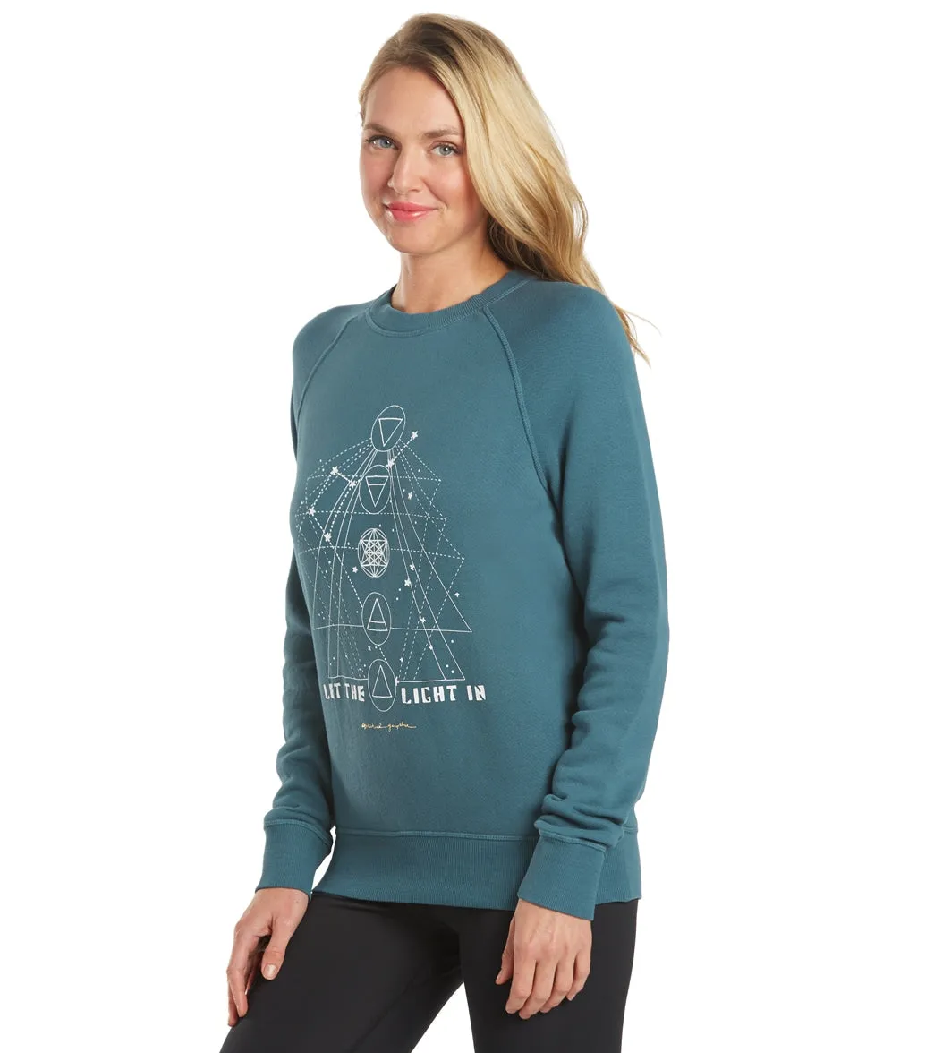 Spiritual Gangster Light Old School Terry Pullover