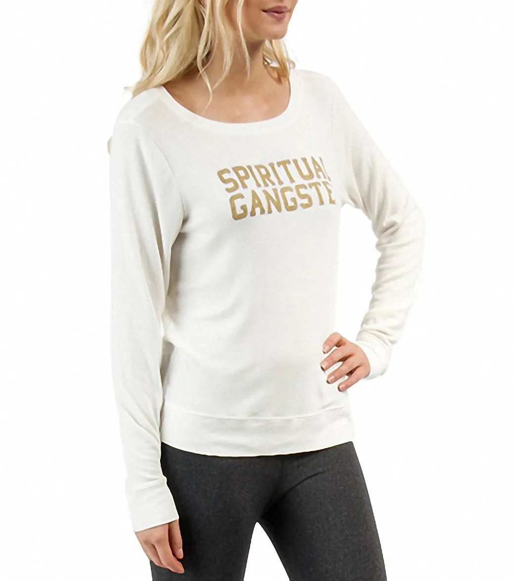 Spiritual Gangster SG Varsity Savasana Pullover