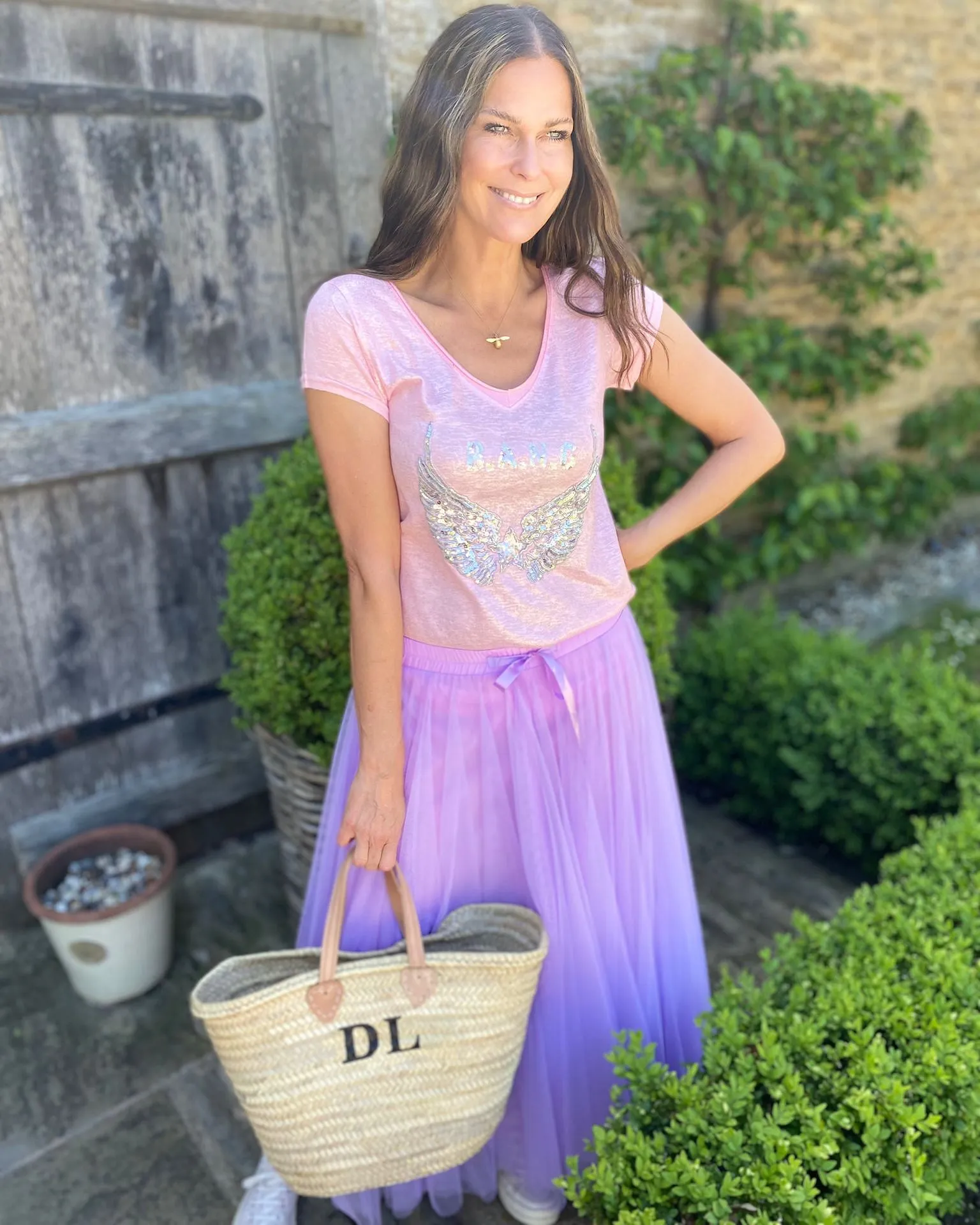 Tessa Tulle Skirt Lavender