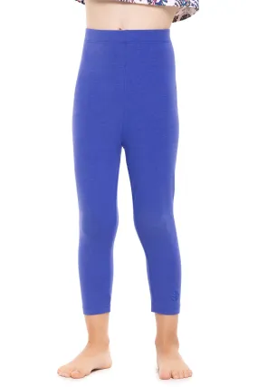 Toddler Monterey Summer Leggings  |  Baja Blue